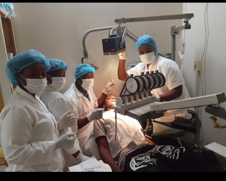 The Beridel Dental team in action